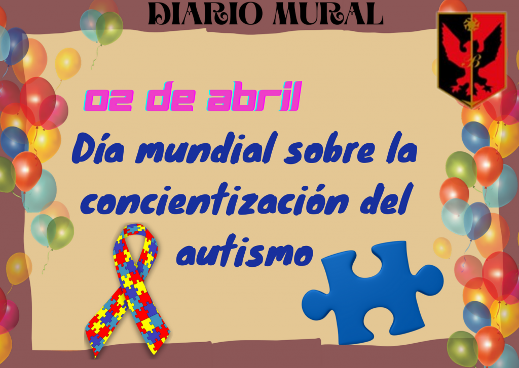 02 de abril. día mundial del autismo